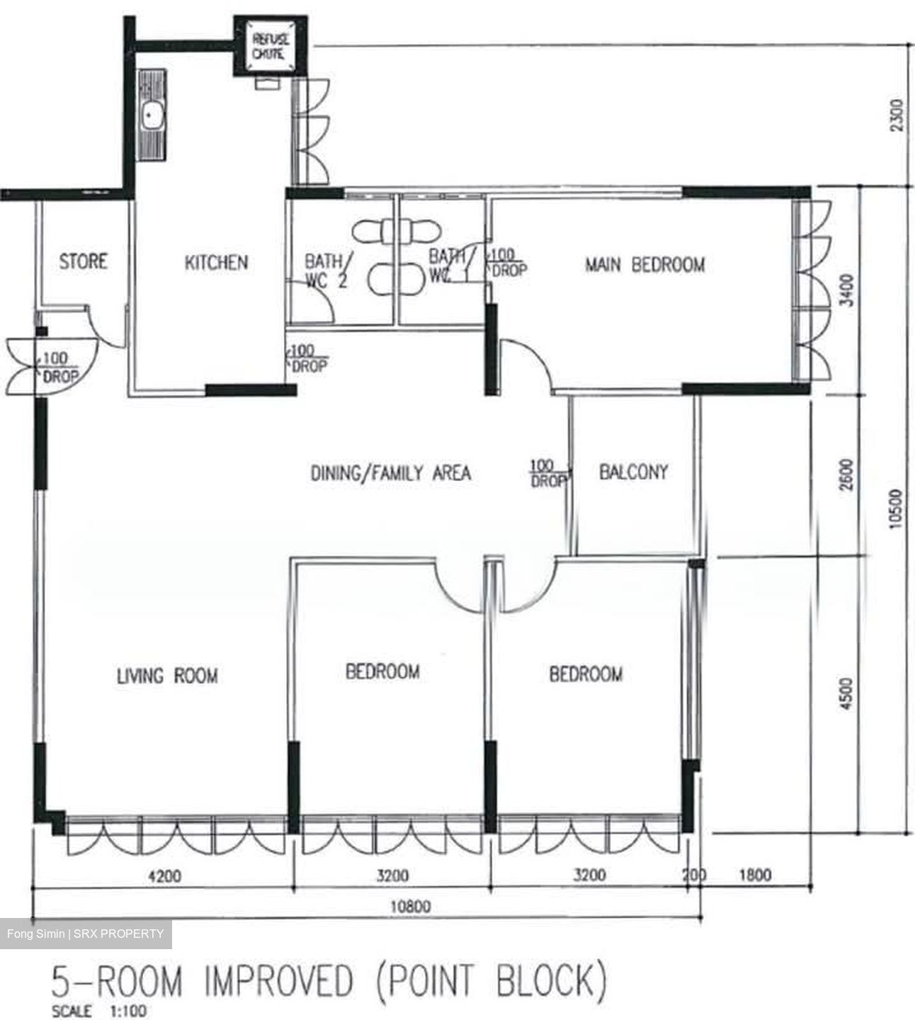 Blk 220 Jurong East Street 21 (Jurong East), HDB 5 Rooms #560569471
